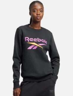 Reebok Identity Cotton Rich Logo Sweatshirt -Marksandspencer Sale Store identity cotton rich logo sweatshirt 9
