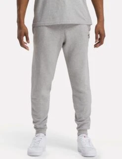 Reebok Identity Small Logo Fleece Slim Fit Joggers -Marksandspencer Sale Store identity small logo fleece slim fit joggers 12