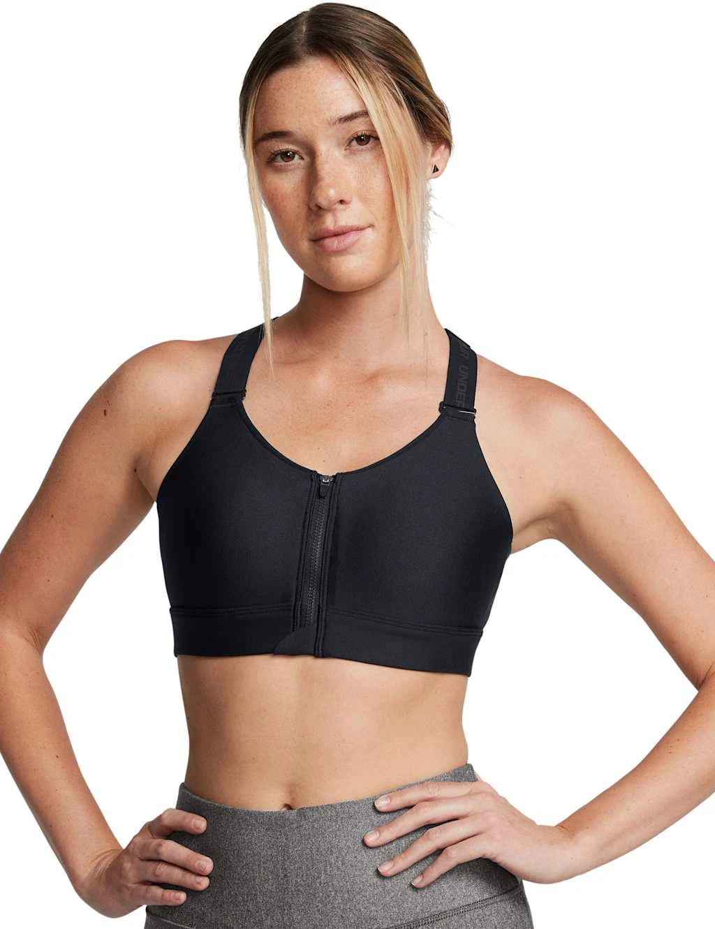 Under Armour Infinity 2.0 High Zip Sports Bra A-DD 9 Under Armour Infinity 2.0 High Zip Sports Bra A-DD - Image 9