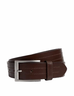 Italian Leather Rectangular Buckle Belt -Marksandspencer Sale Store italian leather rectangular buckle belt 1