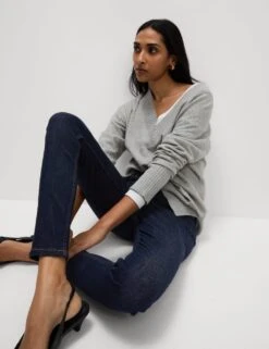 Ivy Supersoft High Waisted Skinny Jeans -Marksandspencer Sale Store ivy supersoft high waisted skinny jeans 12