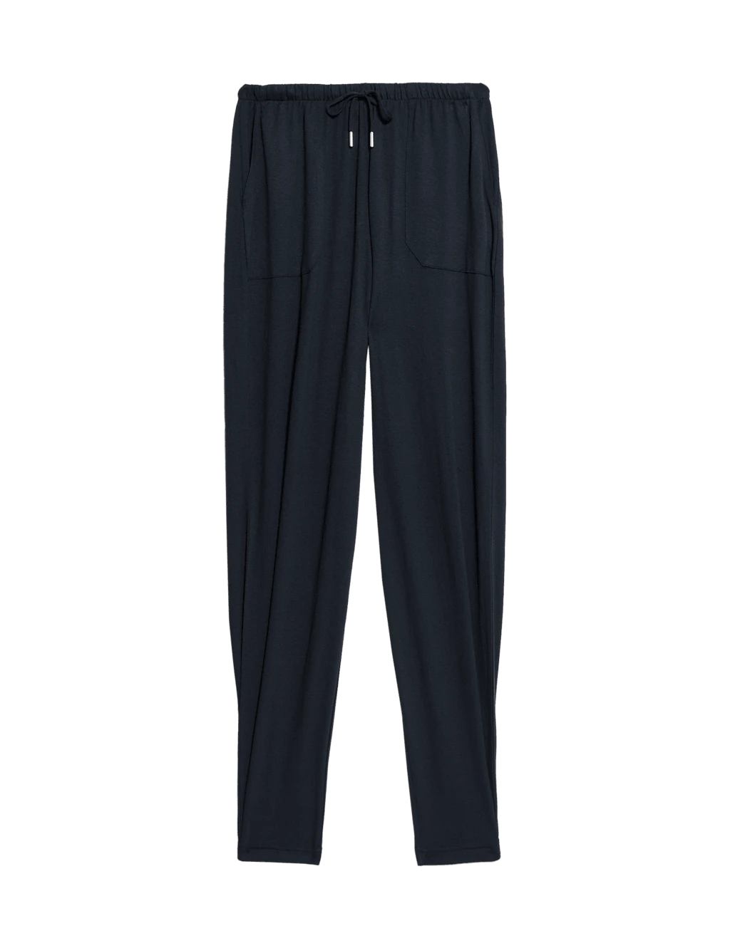 Jersey Drawstring Pintuck Tapered Trousers 6 Jersey Drawstring Pintuck Tapered Trousers - Image 6