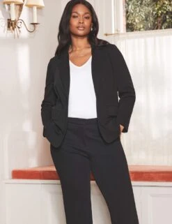 Jersey Relaxed Single Breasted Blazer 25 Jersey Relaxed Single Breasted Blazer -Marksandspencer Sale Store jersey relaxed single breasted blazer 11