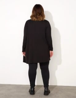 Jersey Waterfall Longline Cardigan 18 Jersey Waterfall Longline Cardigan -Marksandspencer Sale Store jersey waterfall longline cardigan 6