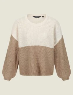Regatta Kamaria Colour Block Relaxed Jumper -Marksandspencer Sale Store kamaria colour block relaxed jumper 11
