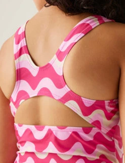 Regatta Katrisse Patterned Swimsuit (3-14 Yrs) -Marksandspencer Sale Store katrisse patterned swimsuit 3 14 yrs 1 12