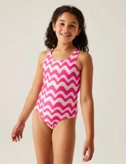 Regatta Katrisse Patterned Swimsuit (3-14 Yrs) -Marksandspencer Sale Store katrisse patterned swimsuit 3 14 yrs 1 15