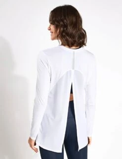 Kendall Crew Neck Split Back Top -Marksandspencer Sale Store kendall crew neck split back top 5