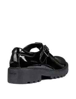 Geox Kids' Leather T-Bar School Shoes (13 Small - 6 Large) -Marksandspencer Sale Store kids patent leather t bar school shoes 13 small 6 large 1 11