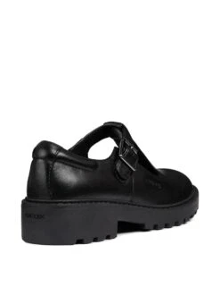 Geox Kids' Leather T-Bar School Shoes (13 Small - 6 Large) -Marksandspencer Sale Store kids patent leather t bar school shoes 13 small 6 large 1 2