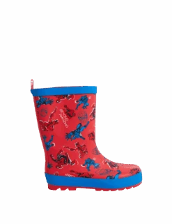 Kids' Spider-Man™ Wellies (4 Small - 13 Small) -Marksandspencer Sale Store kids spider man wellies 4 small 13 small