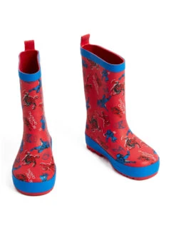 Kids' Spider-Man™ Wellies (4 Small - 13 Small) -Marksandspencer Sale Store kids spider man wellies 4 small 13 small 1 5
