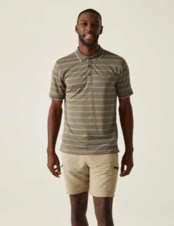 Regatta Kildra Striped Tipped Polo Shirt -Marksandspencer Sale Store kildra striped tipped polo shirt 12