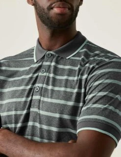 Regatta Kildra Striped Tipped Polo Shirt -Marksandspencer Sale Store kildra striped tipped polo shirt 17