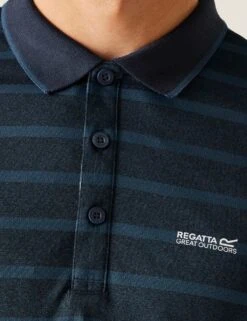 Regatta Kildra Striped Tipped Polo Shirt -Marksandspencer Sale Store kildra striped tipped polo shirt 6