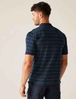Regatta Kildra Striped Tipped Polo Shirt -Marksandspencer Sale Store kildra striped tipped polo shirt 7