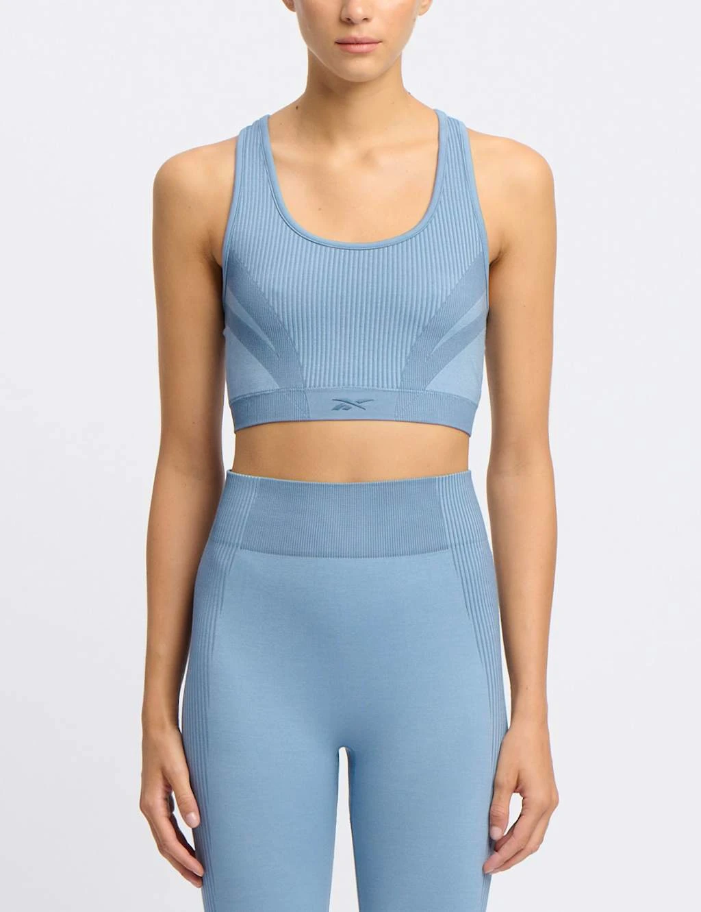 Reebok Lab Seamless Non Wired Crop Top Sports Bra 8 Reebok Lab Seamless Non Wired Crop Top Sports Bra - Image 8