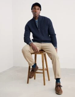 Lambswool Rich Zip Up Textured Cardigan 23 Lambswool Rich Zip Up Textured Cardigan -Marksandspencer Sale Store lambswool rich zip up textured cardigan 11