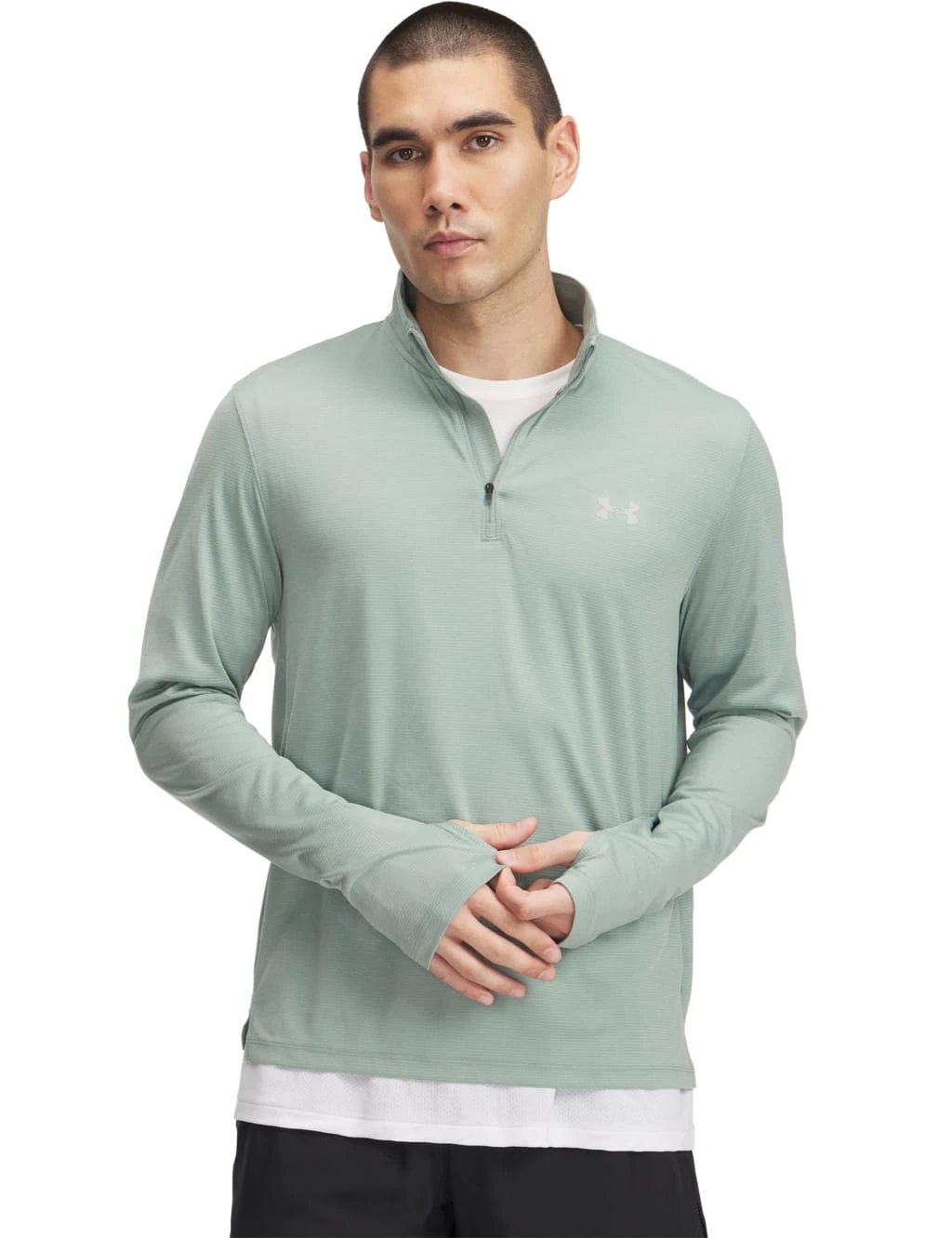 Under Armour Launch Funnel Neck Half Zip Sweatshirt 4 Under Armour Launch Funnel Neck Half Zip Sweatshirt - Image 4