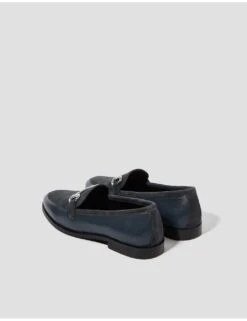 MONSOON Leather And Suede Bar Loafers -Marksandspencer Sale Store leather and suede bar loafers 4