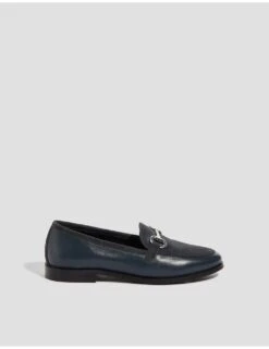 MONSOON Leather And Suede Bar Loafers -Marksandspencer Sale Store leather and suede bar loafers 5