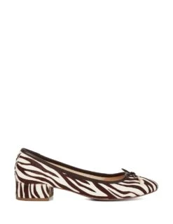 Dune London Leather Animal Print Ballet Pumps -Marksandspencer Sale Store leather animal print ballet pumps 9