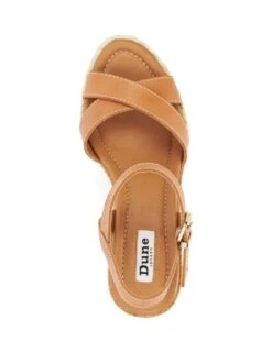 Dune London Leather Ankle Strap Wedge Sandals -Marksandspencer Sale Store leather ankle strap wedge sandals 10