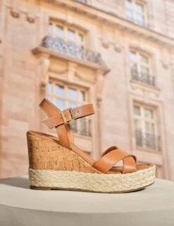 Dune London Leather Ankle Strap Wedge Sandals -Marksandspencer Sale Store leather ankle strap wedge sandals 13