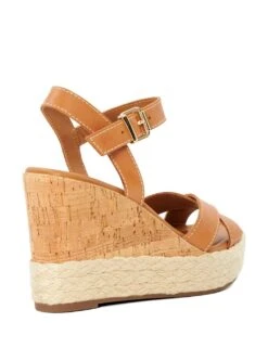 Dune London Leather Ankle Strap Wedge Sandals -Marksandspencer Sale Store leather ankle strap wedge sandals 9