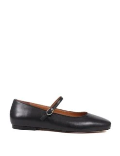 Jones Bootmaker Leather Buckle Flat Pumps -Marksandspencer Sale Store leather buckle flat pumps 13