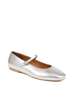Jones Bootmaker Leather Buckle Flat Pumps -Marksandspencer Sale Store leather buckle flat pumps 17
