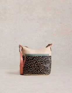 WHITE STUFF Leather Colour Block Cross Body Bag -Marksandspencer Sale Store leather colour block cross body bag 7