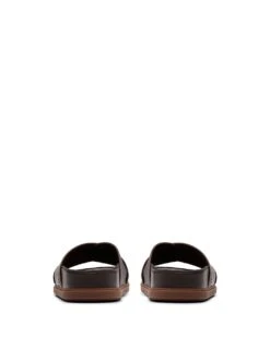 Clarks Leather Crossover Sliders -Marksandspencer Sale Store leather crossover sliders 16