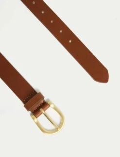 Leather Embellished Waist Belt -Marksandspencer Sale Store leather embellished waist belt 2