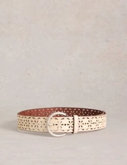 WHITE STUFF Leather Floral Jeans Belt -Marksandspencer Sale Store leather floral jeans belt 3