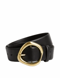 Faux Leather Waist Belt -Marksandspencer Sale Store leather jeans belt