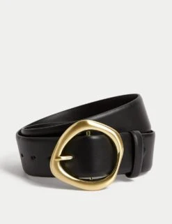 Faux Leather Waist Belt -Marksandspencer Sale Store leather jeans belt 6