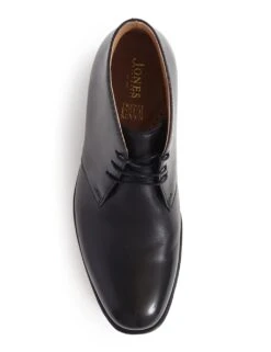 Jones Bootmaker Leather Lace Up Chukka Boots -Marksandspencer Sale Store leather lace up chukka boots 9
