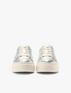 Cole Haan Leather Lace Up Metallic Platform Trainers -Marksandspencer Sale Store leather lace up metallic platform trainers 11
