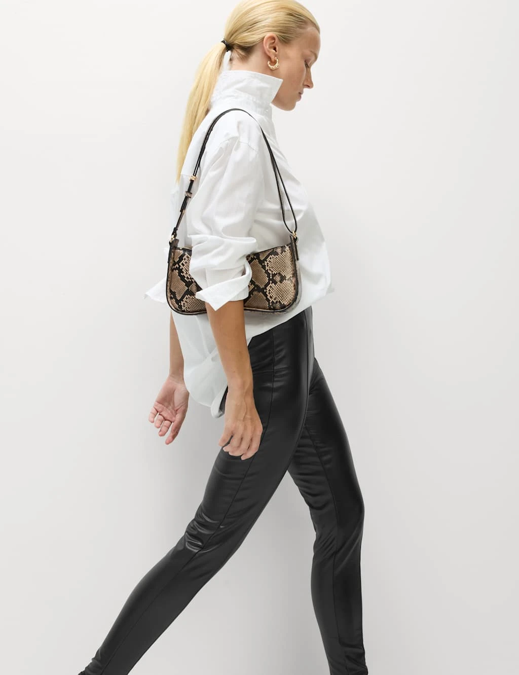 Leather Look Leggings 11 Leather Look Leggings - Image 11