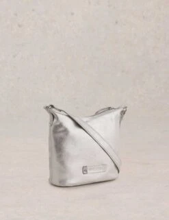 WHITE STUFF Leather Metallic Cross Body Bag -Marksandspencer Sale Store leather metallic cross body bag 6