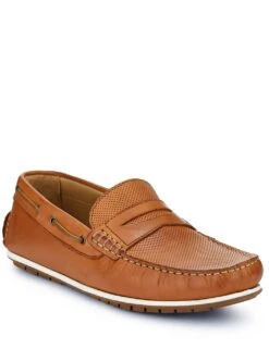 Jones Bootmaker Leather Moccasin Slip-On Shoes -Marksandspencer Sale Store leather moccasin slip on shoes 16