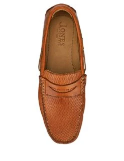 Jones Bootmaker Leather Moccasin Slip-On Shoes -Marksandspencer Sale Store leather moccasin slip on shoes 17