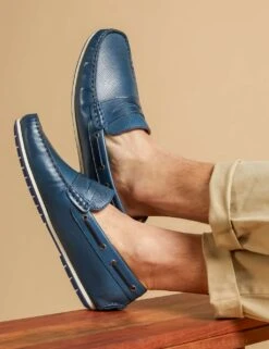 Jones Bootmaker Leather Moccasin Slip-On Shoes -Marksandspencer Sale Store leather moccasin slip on shoes 6