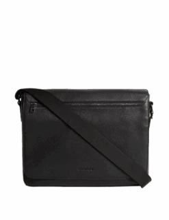 Leather Pebble Grain Messenger Bag -Marksandspencer Sale Store leather pebble grain messenger bag