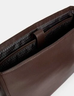 Leather Pebble Grain Messenger Bag -Marksandspencer Sale Store leather pebble grain messenger bag 9