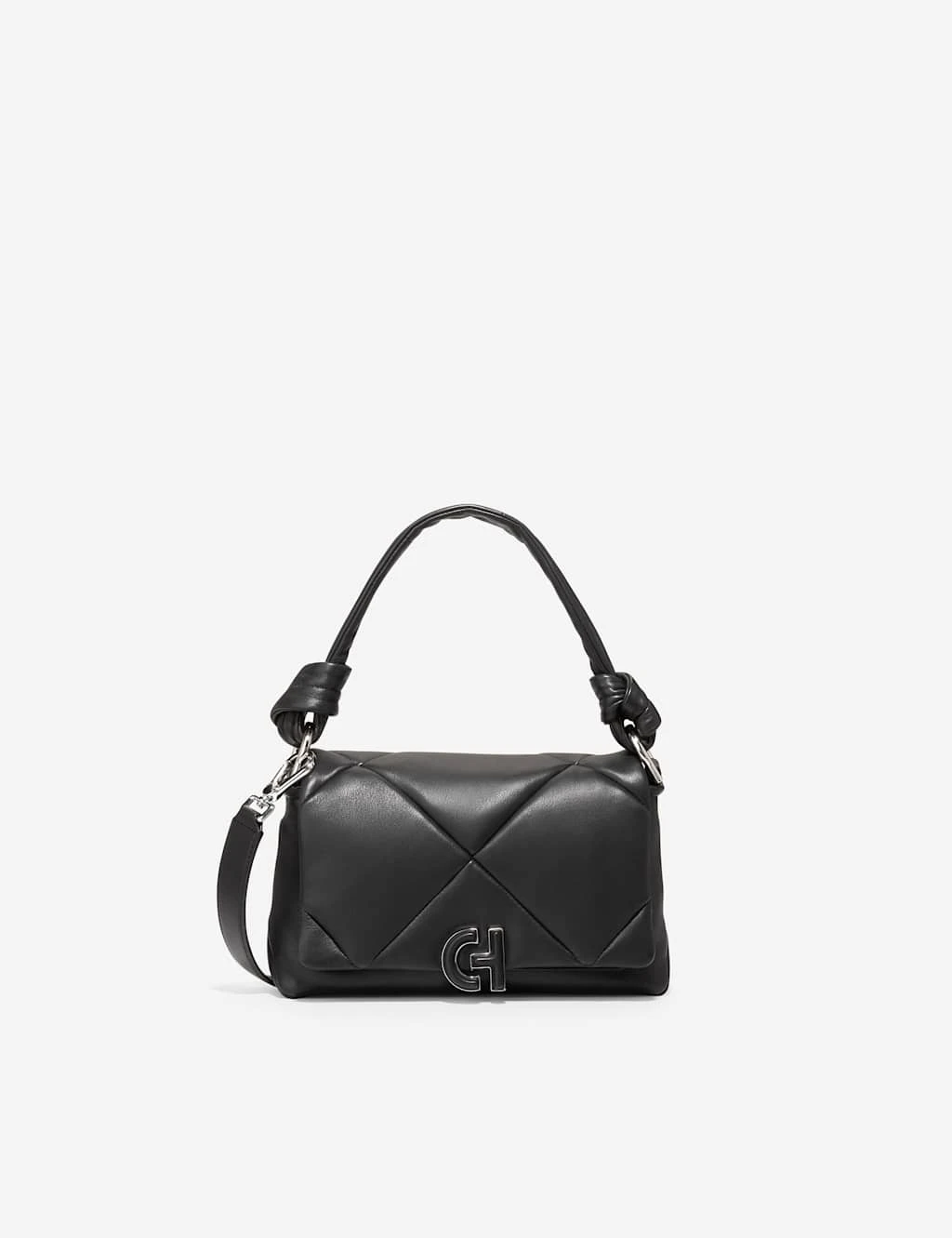 Cole Haan Leather Quilted Shoulder Bag 6 Cole Haan Leather Quilted Shoulder Bag - Image 6