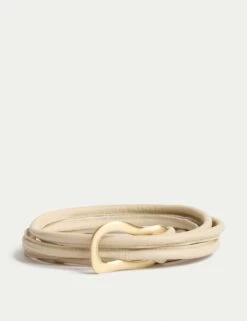 Leather Rope Buckle Jeans Belt -Marksandspencer Sale Store leather rope buckle jeans belt 4