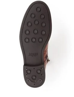 Jones Bootmaker Leather Side Zip Brogue Boots -Marksandspencer Sale Store leather side zip brogue boots 12