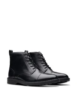 Clarks Leather Side Zip Casual Boots -Marksandspencer Sale Store leather side zip casual boots 7